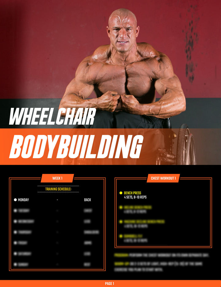 Chest Workout – Wheelchair Bodybuilding, - Main Image