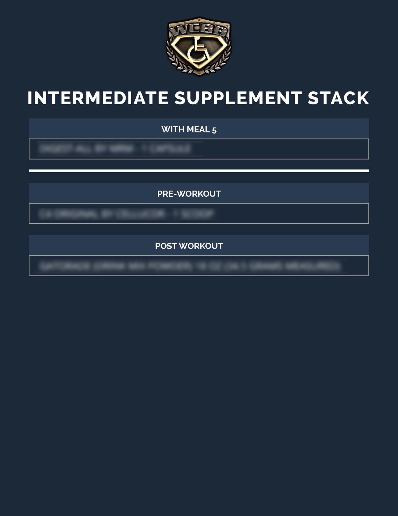 Supplement Stack Log Supplement Stack – Wheelchair Bodybuilding, Inc.